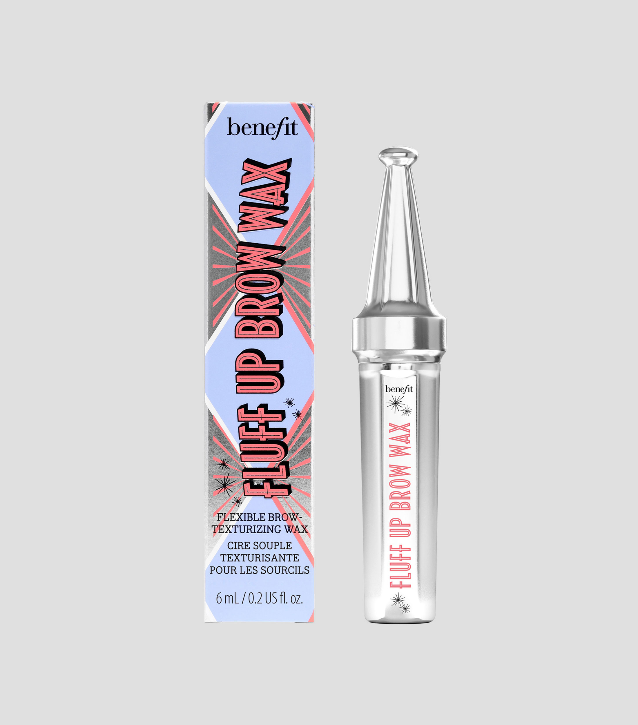 Cera Texturizadora para unas Cejas Flexibles Fluff Up Brow Wax Mate Natural, 6 ml